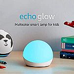 Echo Glow - Multicolor smart lamp for kids $9.99 (Select accounts)