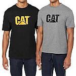 Caterpillar Men’s Short Sleeve Logo Tee, 2-pack $13