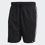 adidas Classic-Length 3-Stripes Swim Shorts Men's $10 and more