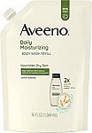 36 Fl. Oz Aveeno Daily Moisturizing Body Wash Refill $8.46