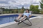 Vivere ORBL1-HV Orbital Lounger $68