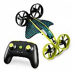 WowWee HydraQuad 3-in-1 Hybrid Air to Water Stunt Drone $6.49