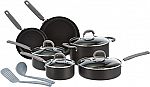Amazon Basics Hard Anodized Non-Stick 12-Piece Cookware Set 54.67