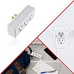 GE 3-Outlet Extender Wall Tap $2.22