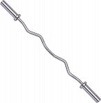Signature Fitness Standard Olympic Curl Barbell, 48 inch $25
