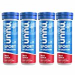 4-Pack 10-Count Nuun Sport Electrolyte Drink Tablets (Fruit Punch) $15.91