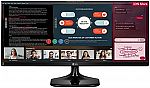 LG 25" 25UM58-P FHD IPS UltraWide Monitor $125.65