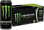 15 Pack Monster Energy Drink, Green, Original, 16 Ounce $16.50 and more