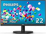 PHILIPS 21.5" FHD Monitor 221V8LN $50