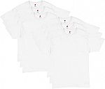 6-Pack Hanes Essentials Men's Crewneck Cotton T-Shirt $12.80