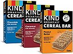 18-Count KIND Cereal Breakfast Bars (Variety Pack) $10.11