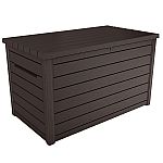 165-Gallon Keter Resin Outdoor Deck Box $100