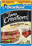 24 pack StarKist Tuna Creations Bacon Ranch, 2.6 Oz $15.75