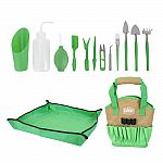 14-Piece Expert Gardener Indoor Stainless Steel Gardening Tool Set $12.97