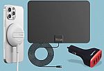 AmazonBasics 6FT Nylon USB-A to Lightning Charging Cable $2.99 and more