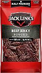 8-Oz Jack Link's Beef Jerky (Peppered) $6.71 & More