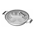 CookCraft 3-Ply Cookware: 12'' Dual Handle Casserole or 13'' French Skillet $24.95 and more