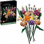 LEGO Botanical Collection Flower Bouquet 10280 Building Kit $47.99 and more