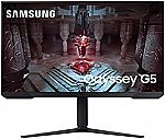SAMSUNG 27” Odyssey G51C Series QHD Gaming Monitor  LS27CG512ENXZA, 2023 $229.99