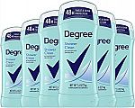 6-pack Degree Advanced Antiperspirant Deodorant Shower Clean $9
