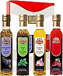 Basso, Garlic, Rosemary, Basil, Chili Pepper, 4 bottles x 8.5 fl.oz (250ml) $12