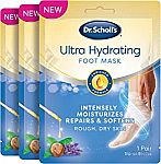 3-Pack Dr. Scholl's Ultra Hydrating Foot Mask $5.12