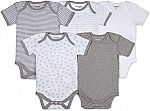 5-Pack Burt's Bees Baby baby-boys Bodysuits $12.05