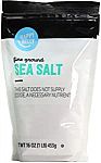 16 Ounce Happy Belly Sea Salt, Fine Ground $1.62