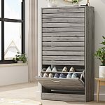 42" Loon Peak 10-12 Pair Cabinet Shoe Storage $95.99