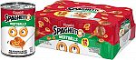 12-Pack 15.6-oz SpaghettiOs Canned Pasta with Meatballs $8