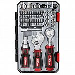 38-Piece Hyper Tough Stubby Wrench and Socket Set $12.88