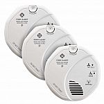 3-Pack First Alert Z-Wave Smoke and Carbon Monoxide Alarm $79.99
