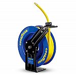 3/8" x 50' Goodyear Retractable Heavy Duty Industrial Steel Single Arm Air Hose Reel $102 and more