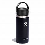 16-Oz Hydro Flask Wide Mouth Bottle w/ Flex Sip Lid $18.45