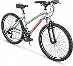 26" Huffy Hardtail Mountain Trail Bike (Gloss Metallic Mint) $148