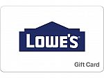 $50 Lowe's Gift Card  (Email Delivery) $45