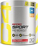 30 Servings C4 Ripped Sport Pre Workout Powder Fruit Punch $13