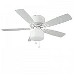 Bellina 42 in. LED Indoor Ceiling Fan with Light $35