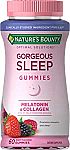 60-Count Nature's Bounty Sleep Melatonin 5mg Gummies $2