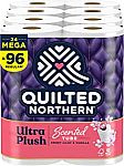 24 Mega Rolls Quilted Northern Ultra Plush Toilet Paper $18