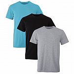 3 Pack Hanes Men's Originals Crew Undershirts $13.98