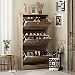 Wayfair - 72-Hour Clearout: 18 Pair Shoe Storage Cabinet $103 and more