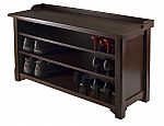 Winsome Wood Dayton Bench, Shoe Storage $96.18