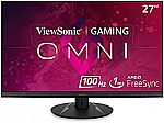 ViewSonic Omni VX2716 27" FHD Gaming Monitor $109.99