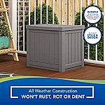 Suncast 22-Gallon Small Deck Box $34