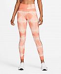 Nike | Madder Root & Clear Tie-Dye One Luxe Mid-Rise Training Leggings $32 and more