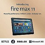 Amazon Fire Max 11 11" Tablet (4GB 64GB) $139.99