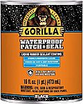 Gorilla Waterproof Patch & Seal Liquid, Black, 16 Ounces $11.48