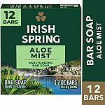 12-Count Irish Spring Aloe Mist Bar Soap $5.67
