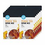 120-Packets Happy Belly Drink Mix Singles (Peach Tea Drink Mix) $17.99